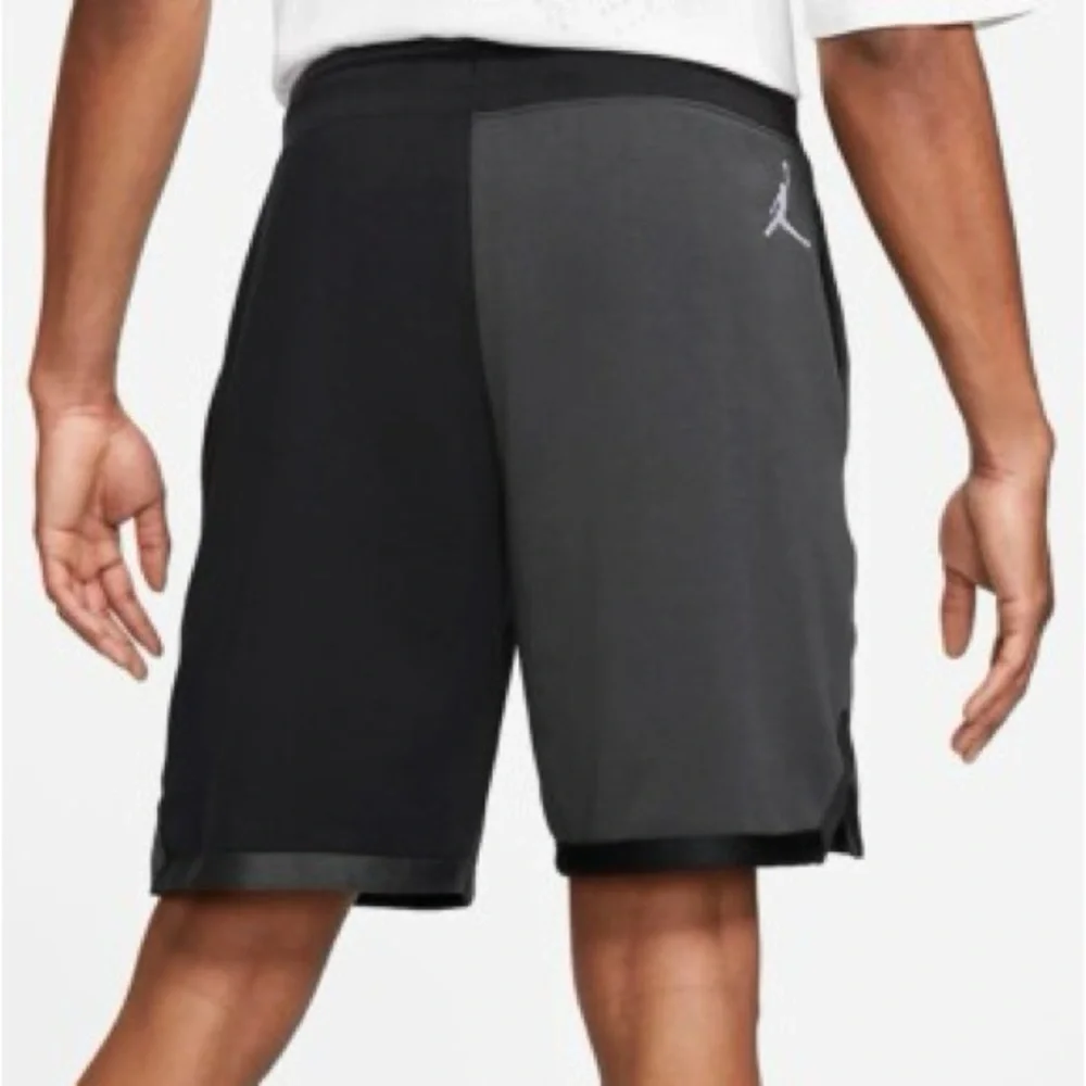 Nike Jumpman Classic French Terry Men's Two-Tone Black Athletic Shorts Size S